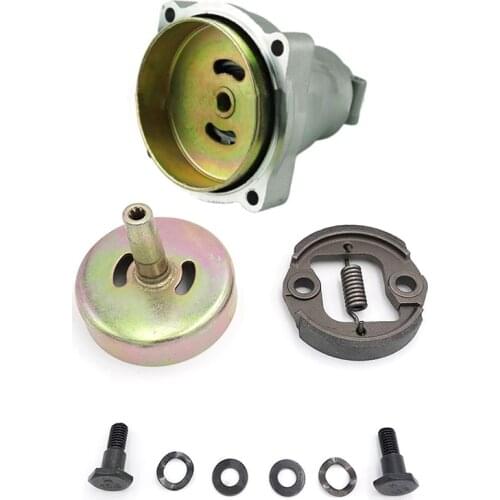 1 Pcs 26mm 9 Spline Clutch Carrier Mount Drum & 1 Pcs 9T Clutch Kit for HONDA GX31 GX35 1.3HP Cutter Grass Trimmer Parts