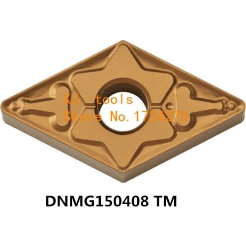 10PCS DNMG150408 TM carbide CNC inserts.CNC lathe tool, carbide turning inserts cutter carbide cutting tool