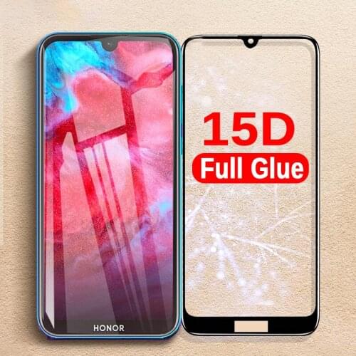 15D Tempered Glass For Huawei Honor Play 8 3e Screen Protector Full Glue Protective Glass For Huawei Honor Play 8a Honer Film