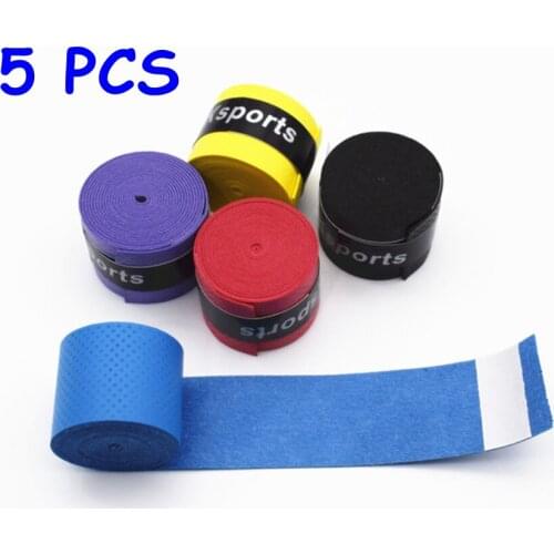 5 PCS Fishing Rod Handle Anti-Slip Tape Wrapping Belt Tennis anti slipping Tape