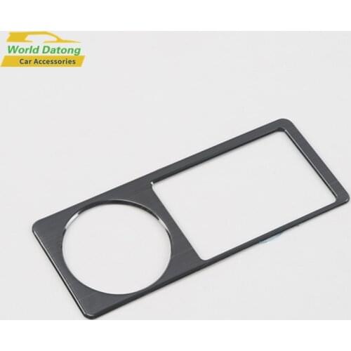 Auto Interiror Four-wheel Drive Slip Button Stainless steel Trim Cover for Toyota Land Cruiser Prado 150 2018 Accessories