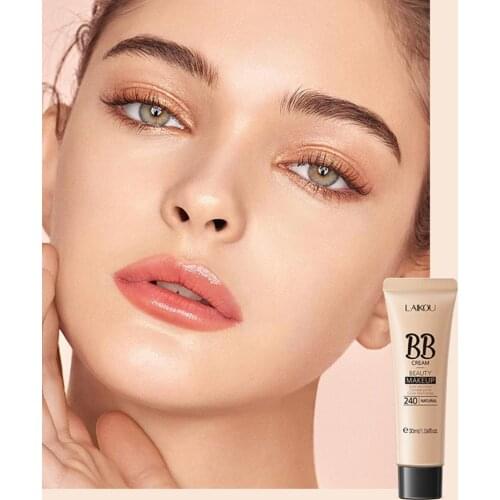Bb cream Full Coverage Waterproof Long Lasting Moisturizer Foundation Face Contour Make Whitening Oil-control up C7F1