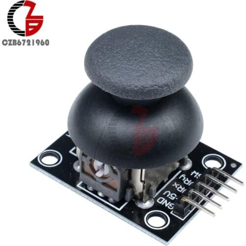 JoyStick 5Pin Breakout Module Shield Biaxial Button for PS2 Joystick Game Controller Rocker Lever Sensor with Cap