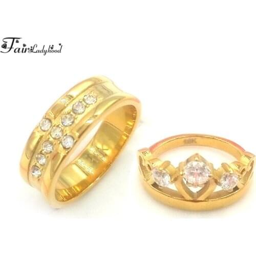 FairLadyHood Wedding Rings