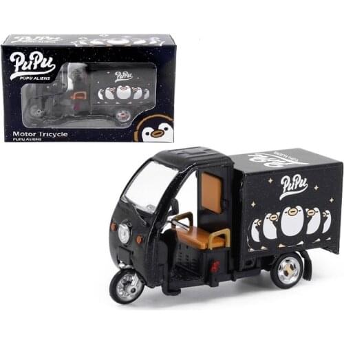 Tiny 1:43 Motor Tricycle PUPU ALIENS Diecast Model Car