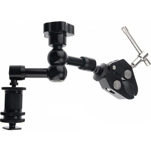 Magic Joint hand Crab Clamp Mount for Nikon Sony DSLR for Gopro Hero 7 Hero5 4 3 Xiaoyi SJCAM SJ4000 Action camera accessory