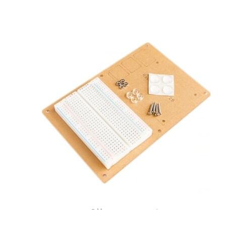 400 point Breadboard + Mounting Plate Prototype Experiment Plate for Raspberry Pi 3 & Raspberry Pi 2 Model B