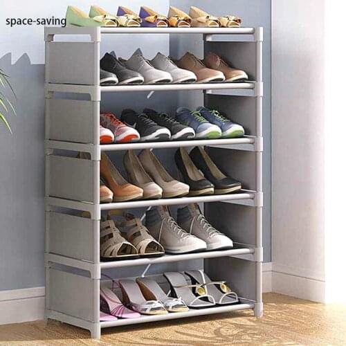 Multilayer Shoe Cabinet Simple Assemble Shoe Organizer Rack Saving Space Living Room Furniture Storage Holder Dorm Shoe RacK