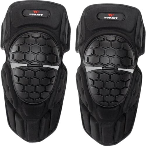 Knee Pads(1 Pair) - Youth and Adult - Perfect for Motorcycle Bike Cycling - Deluxe & Durable