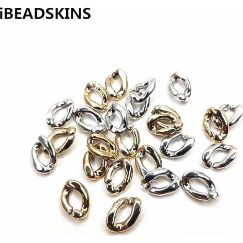 New arrival! 17x11mm 400pcs KC gold UV chain-shape beads for earrings accessories parts,jewelry making DIY
