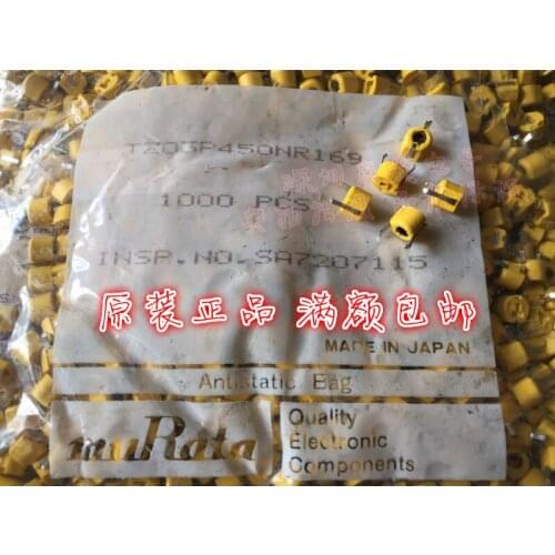 Original new 100% fine tuning capacitance adjustable capacitor TZ03P450NR169 reverse 3-45pf (Inductor)
