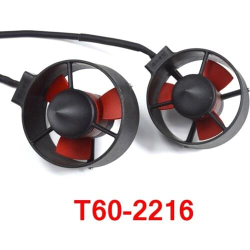 T60 860KV 300W Underwater Thruster CW CCW Waterproof 2216 Brushless Motor Jet Pump ROV Sprayer Pumps Spare Parts Shell Props
