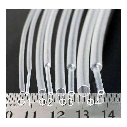 1 Meter 2:1 Transparent Clear 2mm 3mm 4mm 5mm 6mm 8mm 10mm Heat Shrink Heatshrink Tubing Tube Sleeving Wrap Wire