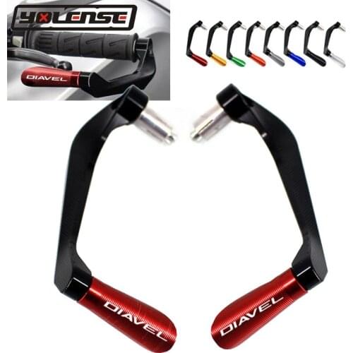 For DUCATI Diavel Carbon XDiavel XDiavelS Motorcycle 7/8"22mm CNC Handlebar Grips Guard Brake Clutch Levers Guard Protector