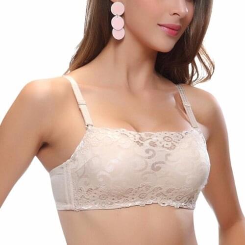 Anti Emptied Sexy Bra Gather Breast Push Up Underwire Support Chest Women Wrapped Chest Lace Bras New