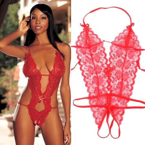 Sexy Lace Lingerie erotic underwear babydoll sexy costume Sleepwear sex clothes Lingerie for women lenceria erotica mujer sexi