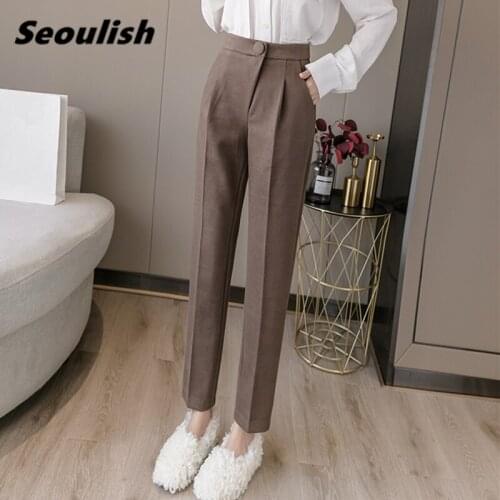 Women's High Waist Pants Seoulish China