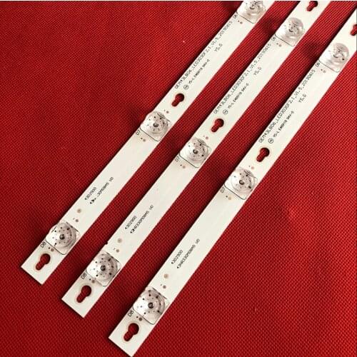 3 PCS LED Backlight Strip for TOT_43D2900_3X8 Thomson 43UC6306 43UC6406 43U67EBC OEM46LB06 TCL 43S303 43S305TABA 43DP608 D43A810