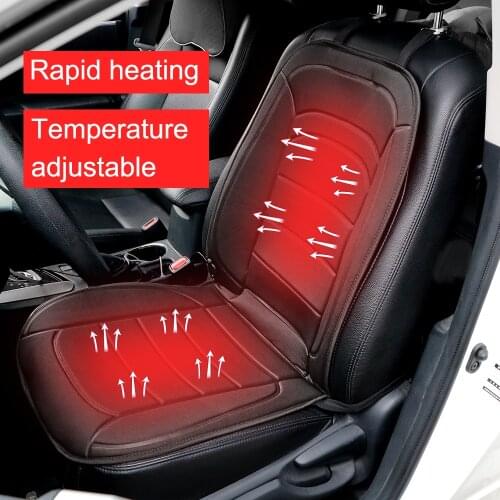 LEEPEE Universal Winter Supply Heater Warmer Car Seat Cushion Pad Car Styling DC 12V Electric Heated Automobiles Seat Cover