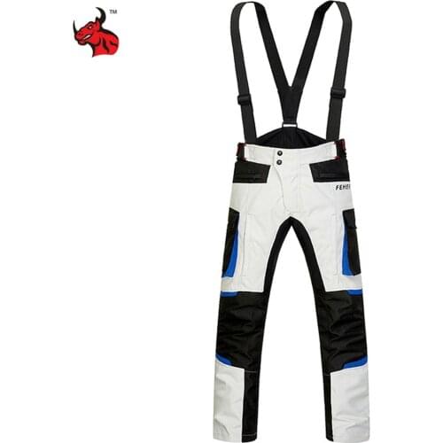 Windproof Motorcycle Pants Men Motocross Pants Waterproof Moto Protection Wearable Pantalon Moto With CE Certification S-5XL