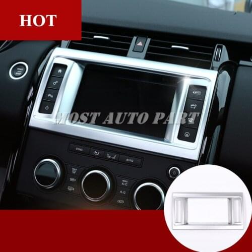 Inner Console GPS Navigation Trim Cover For Land Rover Discovery 5 2017-2018 Car accesories interior Car Trim