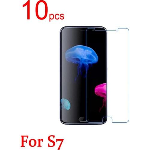 10pcs Ultra Clear Glossy/Matte/Nano Anti-Explosion LCD Screen Protector Film Cover for Elephone S7 Protective Film + Cloth