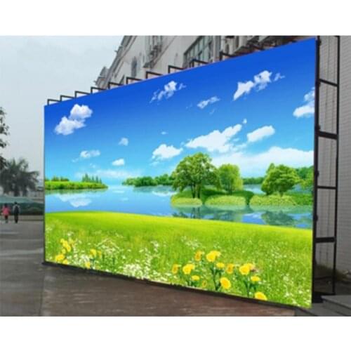 Vcore Factory Fixed install Diecast Aluminum Cabinet P6 LED Display LED Video Wall Outdoor Large Screen Advertising Panels