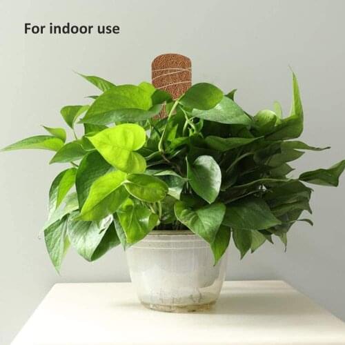 1/2/3/4Pcs Coir Totem Pole Moss Stick Fibre Plant Climbing Plant Support Totem Pole for Plant Support Extension