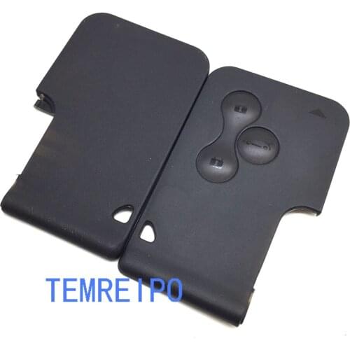 10pcs/lot 3 buttons Remote Key Card Shell Case Fob For Renault Laguna Espace New Arrival