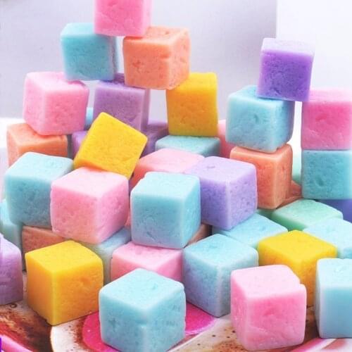 10pc Mini Square Sugar Ball Candy Food Miniatura Ornament Craft Decor Miniature Dollhouse Home Decoration DIY Accessories
