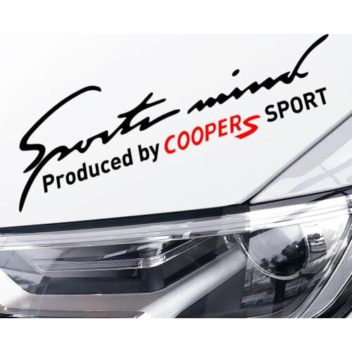 Car Stickers Lamp Eyebrow For Mini Cooper S One JCW Countryman Clubman F55 F56 R50 R53 R55 R56 R60 F60 Car Accessories Decals