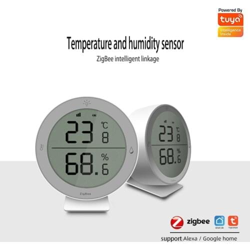 ZigBee Smart Wireless Temperature and Humidity Sensor Tuya Wireless Temperature and Humidity Sensor