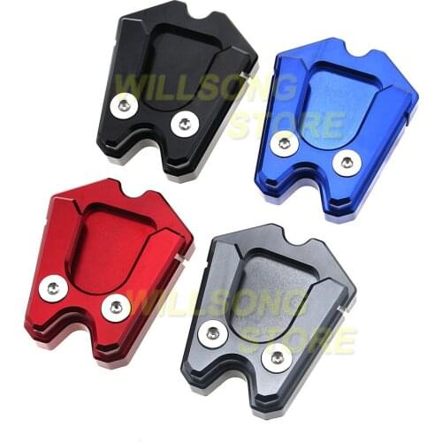Side Kickstand Enlarge Stand Extension Plate Foot Pad Base For VESPA GTS GTV 3Vie Sprint LX Motorcycle Accessories Parts Support