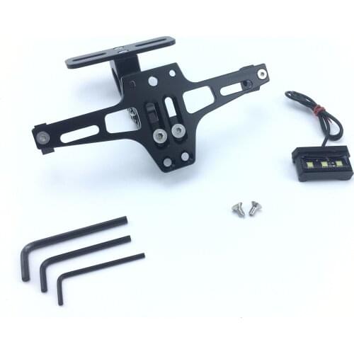 Motorcycle Rear License Plate Mount Holder and Turn Signal Light For Honda For Kawasaki Z750 Z800 For YAMAHA MT07 MT09 MT10 R1 3