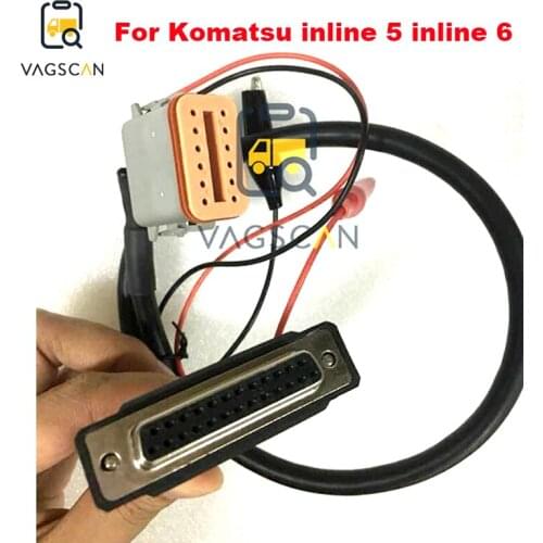 Truck diagnostic cable for Inline5 Inline 6 Diesel engine
