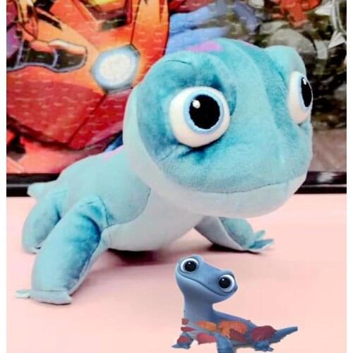 Disney frozen 2 Snow Queen Princess Anna Elsa Plush toys NEW Fire Lizard 2 Fever Fire Elves Plush Doll Kids Children gifts