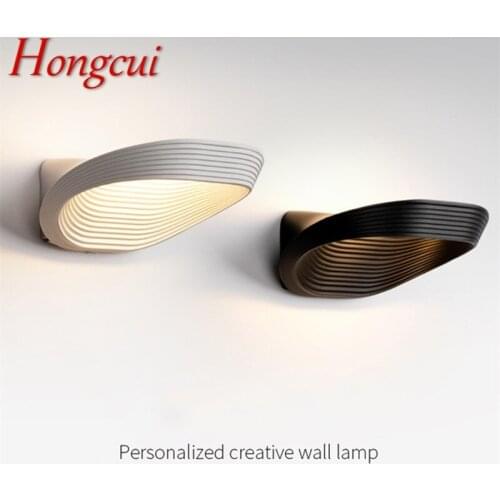 Hongcui Modern Wall Sconces LED Bedside Wall Lamp Creative Decorative For Home Bedroom Living Room Dining Room