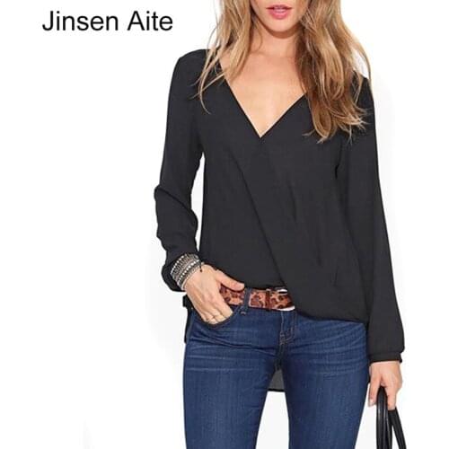 Модные блузки Jinsen Aite China At AliExpress