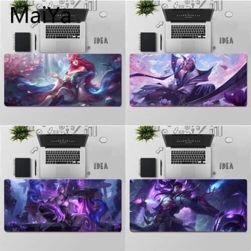 Maiya League of Legends Spirit Blossom skin MousePad Computer Laptop Anime Mouse Mat Free Shipping Large Mouse Pad Keyboards Mat