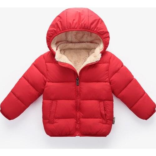 Baby Girls Jacket 2021 Autumn Winter Jacket For Girls Coat Kids Warm Hooded Outerwear Coat For Boys Jacket Coat Children Clothes