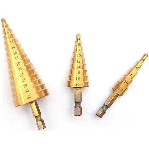 Stepped Drill Bit Set Bitsli 3'lü 461491885