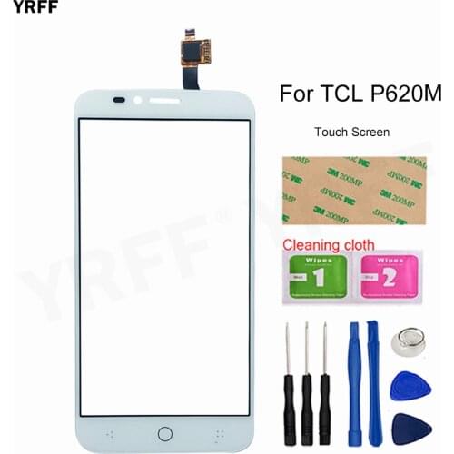 Front Glass Touch Panel For TCL P620M Touch Screen Digitizer Lens Panel Sensor Repair Parts