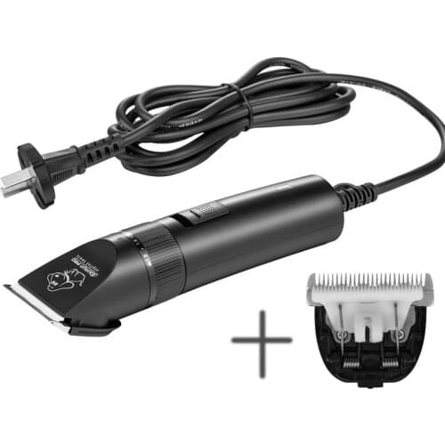 Professional Electric Dog hair trimmer Pet Hair Clipper Cat Grooming Shaver Set Pets Haircut Machine + Spare Head