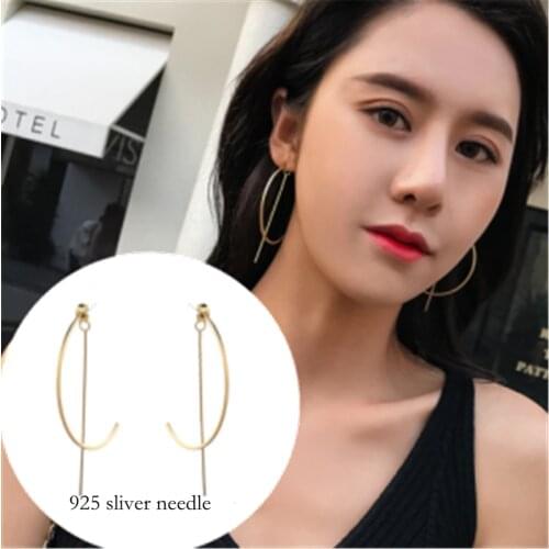 Simple Spike autumn winter earrings long earrings Fashion jewelry wholesale