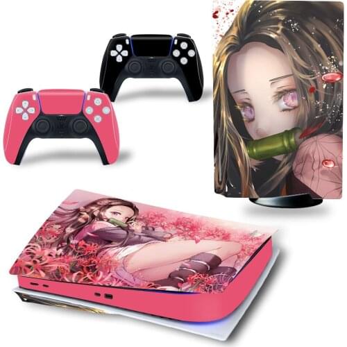 Binding Style PS5 Standard Disc Edition Skin Sticker Decal Cover for PlayStation 5 Console & Controller PS5 Skin Sticker Vinyl