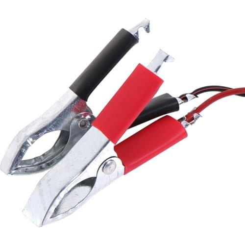 12V 150cm Car Cigarette Lighter Power Socket Adapter Battery to Terminal Clip-on Car Emergency Batery Line Cigarette Light Power