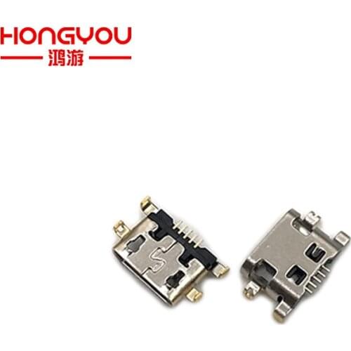 2pcs Micro USB Charging Port Connector for Lenovo A708t S890 / for Alcatel 7040N / for HuaWei G7 G7-TL00