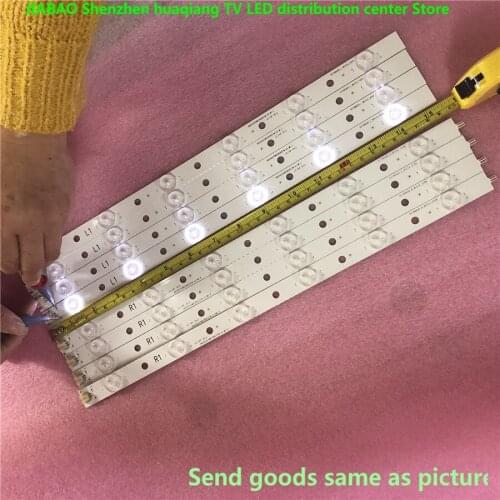8pcs 1 lot LED backlight for 39L4353D 39L2333D 39" LED TV SVT390A12 L REV1.0 130314 SVT390A12 R REV1.0 130314 1 order
