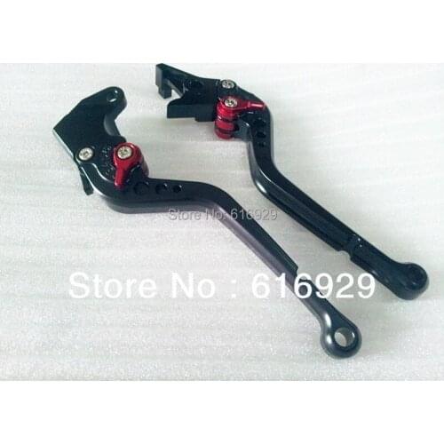 CNC aluminum adjustable brake/clutch lever for HONDA CBR600 F5 CBR600 03-06 CBR954RR 02-03 6 position BRAKE LEVERS