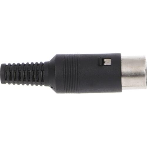 AXYC Male DIN Plug Socket Connector 3/4/5/6/7/8 PIN Chassis Cable Mount